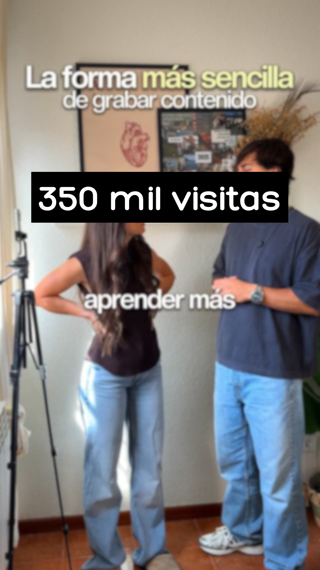 350 mil visitas